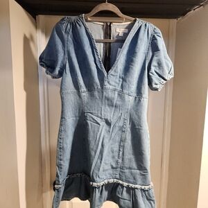 Demin dress, Topshop size 8
